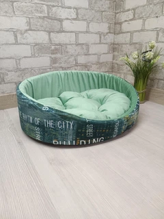 Animals joy Лежанка для тварин кішок і собак Animals_joy Люкс S 53*47 см(262)