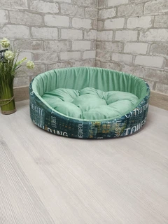Animals joy Лежанка для тварин кішок і собак Animals_joy Люкс S 53*47 см(262)