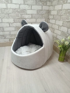 Animals joy Будинок лежанка для котів та собак Animals_joy Корзина L 53*51 см (250)