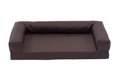 Лежак для собак eGarden Comfort Box водовідштовхуючий, 50х75 оксфорд коричневий