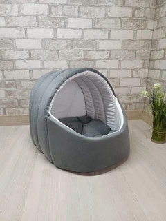 Animals joy Будинок лежанка для котів та собак Animals_joy Корзина S 34*34 см (241)