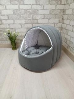 Animals joy Будинок лежанка для котів та собак Animals_joy Корзина М 46*42 см (242)