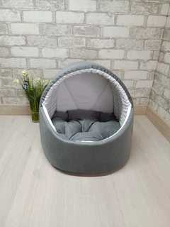 Animals joy Будинок лежанка для котів та собак Animals_joy Корзина М 46*42 см (242)