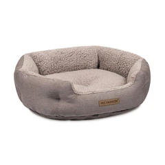 Лежак Pet Fashion BRIG для собак кавовий, 58*48*20