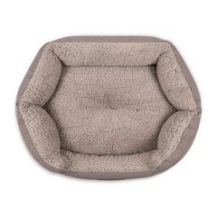 Лежак Pet Fashion BRIG для собак кавовий, 58*48*20