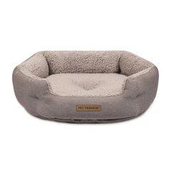 Лежак Pet Fashion BRIG для собак кавовий, 58*48*20
