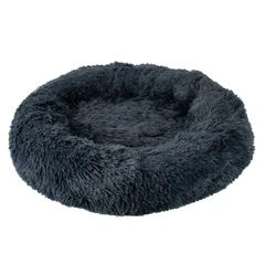 Ukc Лежанка для котів та собак "Пончик" MurrLuxe ML-40 Dark Blue 60 см
