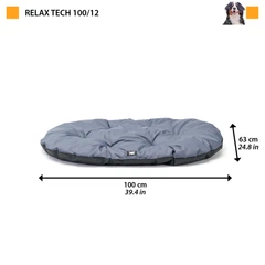 Подушка для собак та кішок Ferplast Relax 100/12 Tech Grey