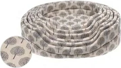Лежак Comfy Timber Linen Oval 58 см (5905546323864)
