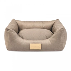 Лежак для собак та котів Pet Fashion Molly, 62 см х 50 см х 19 см, бежевий