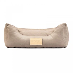 Лежак для собак та котів Pet Fashion Molly, 62 см х 50 см х 19 см, бежевий