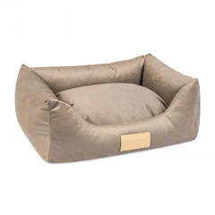 Лежак для собак та котів Pet Fashion Molly, 62 см х 50 см х 19 см, бежевий