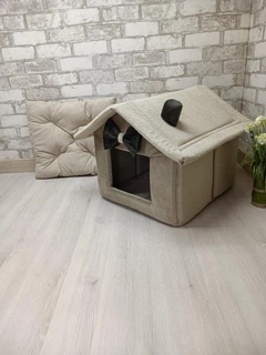 Animals joy Будинок для собак та котиків Animals_joy Будка S 47*43 см(044)