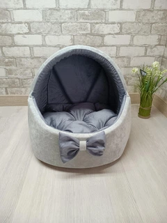 Animals joy Будинок лежанка для котів та собак Animals_joy Корзина М 46*42 см(143)