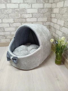 Animals joy Будинок лежанка для котів та собак Animals_joy Корзина М 46*42 см(143)