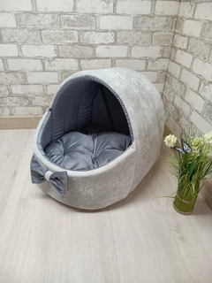 Animals joy Будинок лежанка для котів та собак Animals_joy Корзина М 46*42 см(143)