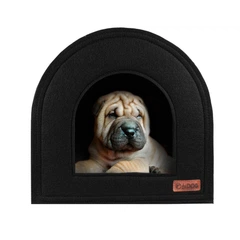 Hi Dog Будок Будка для кота собаки 70х70х70 см Чорний