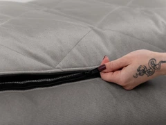 Лежак для собак Harley and Cho Sofa Velour Сірий L