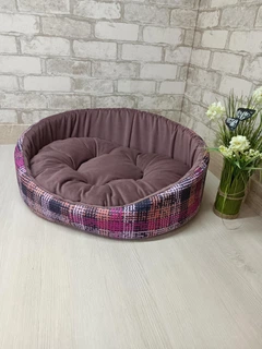 Animals joy Лежанка для тварин кішок та собак Animals_joy Люкс L 72*64 см(136)