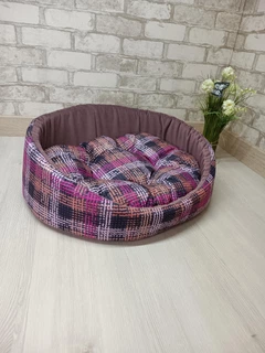 Animals joy Лежанка для тварин кішок та собак Animals_joy Люкс L 72*64 см(136)