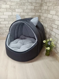 Animals joy Будинок лежанка для котів та собак Animals_joy Корзина М 46*42 см(096)
