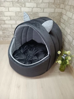 Animals joy Будинок лежанка для котів та собак Animals_joy Корзина М 46*42 см(096)