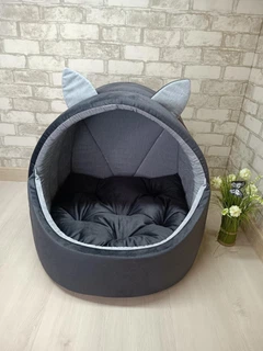 Animals joy Будинок лежанка для котів та собак Animals_joy Корзина М 46*42 см(096)