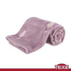 Ковдра для тварин Trixie 37483 "Lilly" (плюш), 70х50см, ягідний (TX-37483) 4047974374832