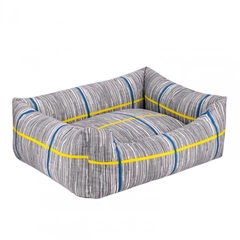 Лежанка для Собак та Котів BronzeDog Comfort Прямокутна Сіра 40 х 60 см (1022111)