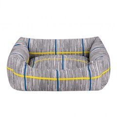 Лежанка для Собак та Котів BronzeDog Comfort Прямокутна Сіра 50 х 70 см (1032111)