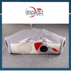 Smart Comfort System Будиночок для кота Smart Comfort Animals GX-97 сірий ігровий комплекс Будиночок для кішки з секретним тунелем