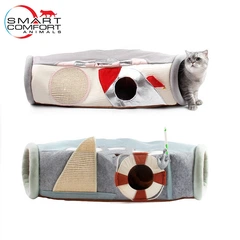 Smart Comfort System Будиночок для кота Smart Comfort Animals GX-97 сірий ігровий комплекс Будиночок для кішки з секретним тунелем