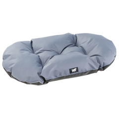 Подушка для собак та котів Ferplast Relax Tech 78/8 78х50 см Сірий стійка до подряпин і водовідштовхувальна