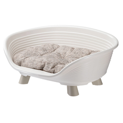Лежанка для собак та кішок Ferplast Throne 6 70.5х52х28.5 см Білий (70106011)
