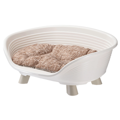 Лежанка для собак та кішок Ferplast Throne 6 70.5х52х28.5 см Білий (70106011)