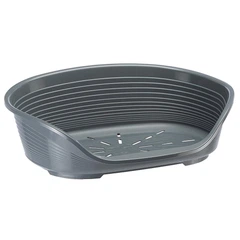 Лежак для собак та котів Ferplast Siesta Deluxe 6 70.5х52х23.5 см Сірий (70206947)