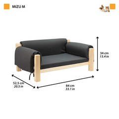 Лежак для собак і котів Ferplast Mizu М 84x52x34 см (70030100)