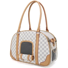 Сумка - переноска для котів та собак 43х29х23 CosmoPet CP-37 White