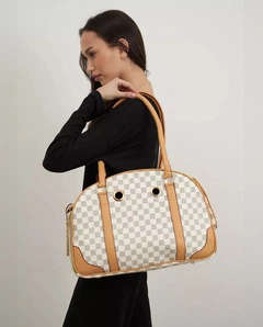 Сумка - переноска для котів та собак 43х29х23 CosmoPet CP-37 White
