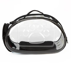Сумка переноска для котів та собак 34x20x20 см (S) CosmoPet CP-21 Gray