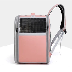 Рюкзак-переноска для котів та собак 40x30x28 CosmoPet CP-32 Pink