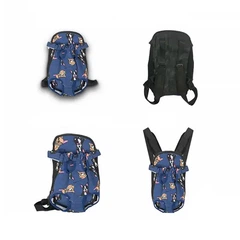 Рюкзак-кенгуру Lesko SY210814 Dogs Blue L для тварин переноска для тварин