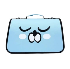 Сумка переноска для котів та собак 53x30x18 см CosmoPet CP-08 (L) Blue
