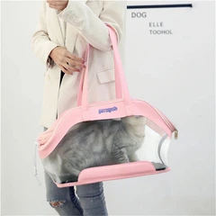 Сумка для перенесення котів та собак 43x23x28 см CosmoPet CP-38 Pink