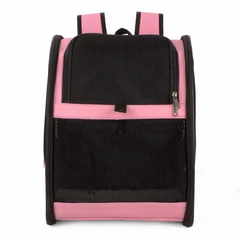Рюкзак-переноска для котів та собак 41х32х29 см CosmoPet CP-27 Pink