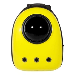 Рюкзак для перенесення котів та собак з ілюмінатором CosmoPet Жовтий