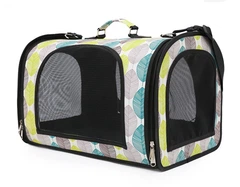 Сумка переноска для гризунів котів собак 33x24x23 см CosmoPet CP-48 (M) Green