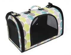 Сумка переноска для гризунів котів собак 33x24x23 см CosmoPet CP-48 (M) Green