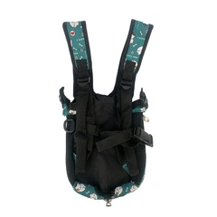 Рюкзак-кенгуру для кота собаки Lesko A01002-GN Green Puppy S переноска