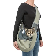 Переноска-слінг для собак до 5 кг Trixie Sling 50х25х18см, зелена 28930